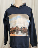 a view of Delft sweater