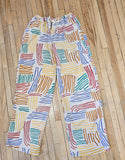 printed drawstring pant