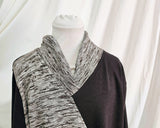 two tone asymmetrical top.