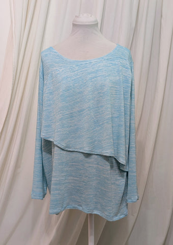 front draped pullover
