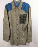 flannel and plaid shirt