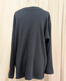 pullover with eyelet trim