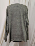 zipper colour block pullover