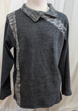 asymmetrical details sweater