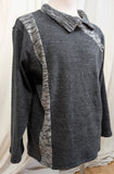 asymmetrical details sweater