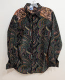 paisley corduroy shirt