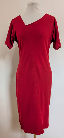 red dress