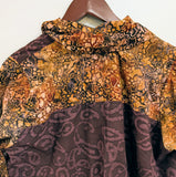 asymmetrical button front shirt