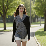 two tone asymmetrical top.