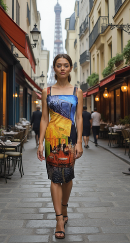 Van Gogh dress