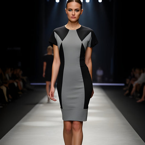 colour block dress